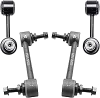 Vista 418 de Detroit Axle - Kit de suspensión delantera de 10 piezas para Chevrolet Trailblazer GMC Envoy 2004-2007 2005 2006 Soportes de brazo de control