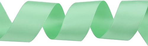 Miniatura 8 de ITIsparkle Cinta de satén de doble cara de 1 pulgada de 50 yardas, juego de rollos para envolver regalos, libros de recortes, recuerdos de fiesta,