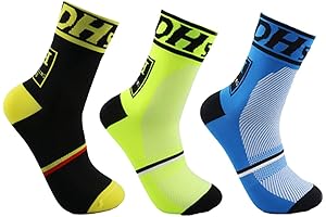 Cycling Socks for Men (10-13): Enhanced Comfort and Breathability for Sports Enthusiasts