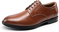 Bruno Marc Men's Classic Comfort Oxford Dress Shoes - Cushioned, Slip-Resistant for All-Day Wear