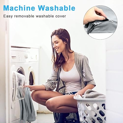 Miniatura 6 de RIOGOO Almohadilla térmica para mascotas, almohadilla térmica eléctrica mejorada para perros y gatos, impermeable para interiores, apagado