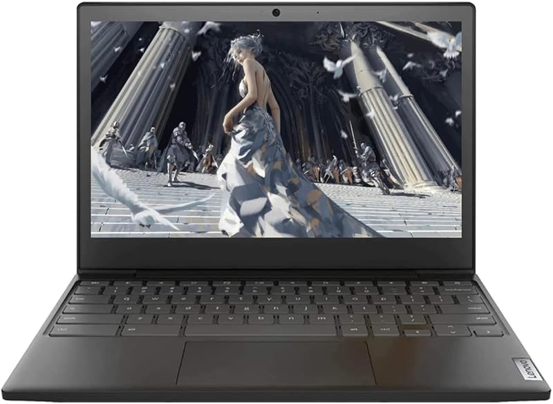 Lenovo Chromebook 3 11.6" HD (1366 x 768) Chromebook Business Laptop, AMD A6-9220C up to 1.8 GHz, 4GB DDR4, 32GB eMMC, Webcam, Bluetooth, Chrome OS, Onyx Black, EAT Cloth