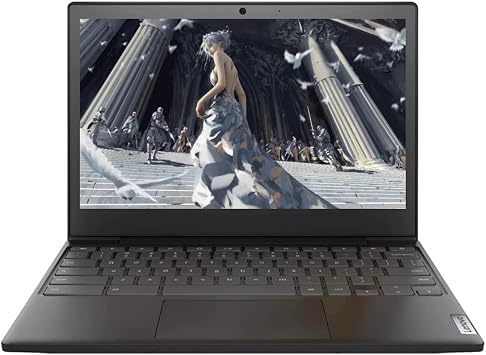 Lenovo Chromebook 3 11.6" HD 1366 x 768 Chromebook Business Laptop, AMD A6-9220C up to 1.8 GHz, 4GB DDR4, 32GB eMMC, Webcam, Bluetooth, Chrome OS, Onyx Black, EAT Cloth