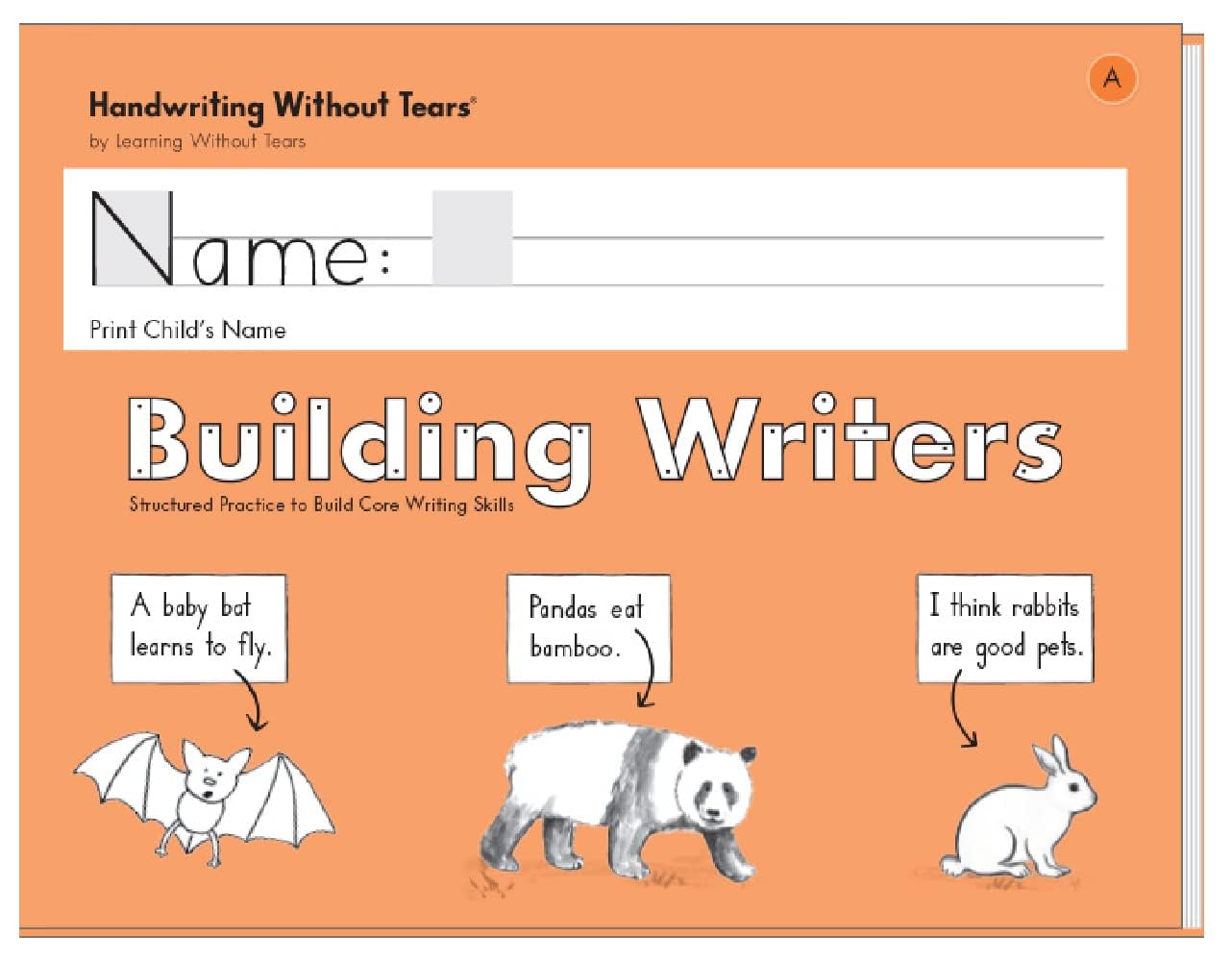 Learning Without Tears Building Writers Student Edition, Age 5+, Kindergarten+, Handwriting Without Tears, Narrative, Information, Opinion, Fluency, ... Home, Tutor, Sensory & Motor Skills, Sensory