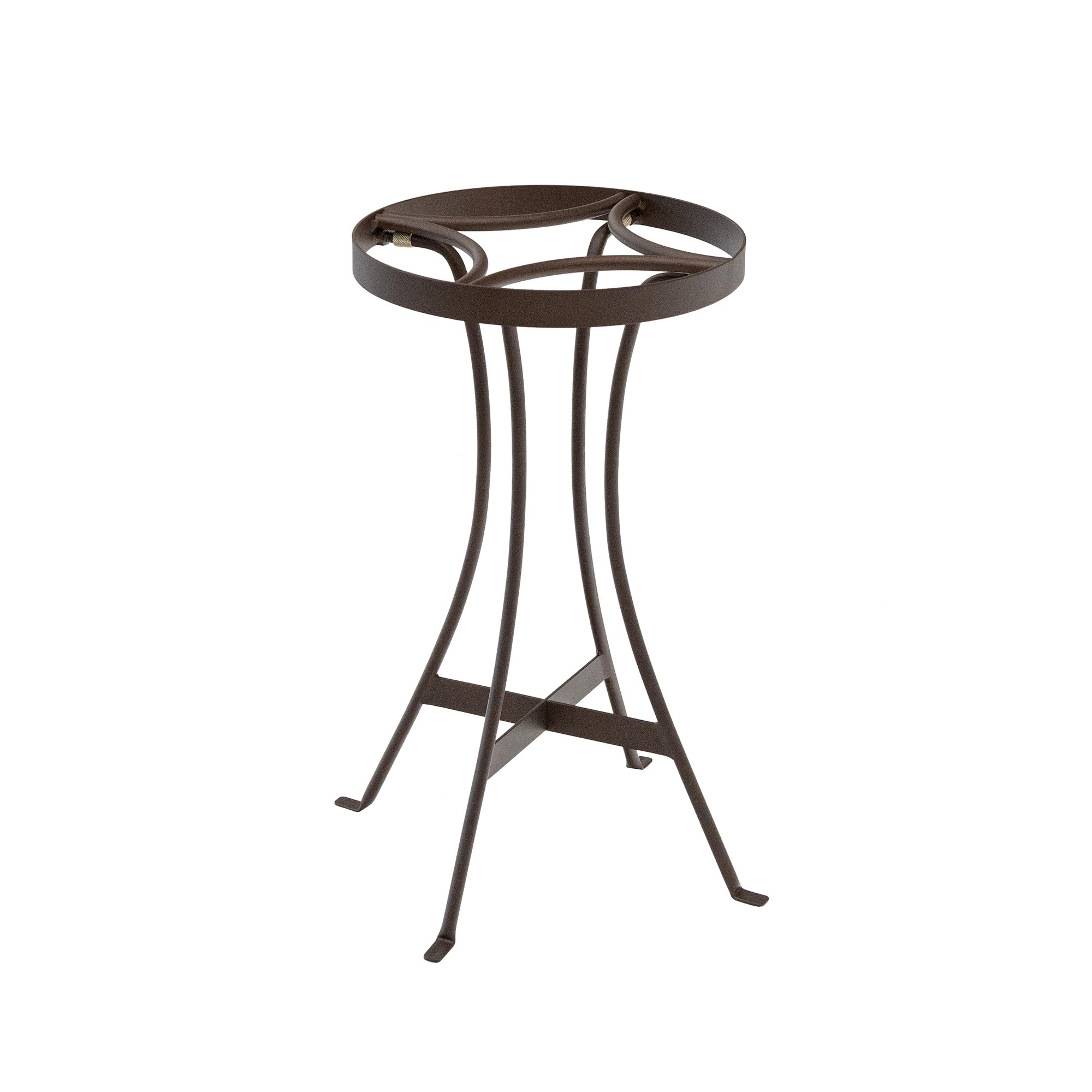 ACHLA Designs 18" H Tara Plant Stand, Medium, Roman Bronze Powdercoat Finish