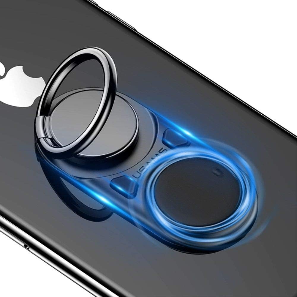 DFV mobile - Holder Ring to Eliminate Anxiety Explodes the Plastic Bubbles with your Push Button and Rotates the Wheel as a Spinner for MANTA MSP95013G MEZO 1 - Black