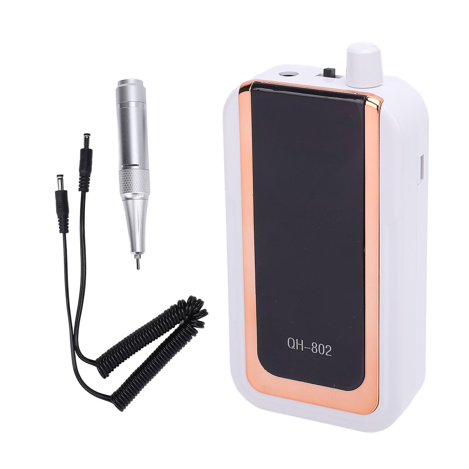 Trapano Elettrico per Unghie Professionale Ricaricabile Portatile Lima per Unghie Kit per Manicure e Pedicure per Strumenti per Unghie in Gel Acrilico con Velocità 45000 Giri/min
