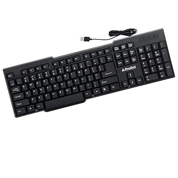 OSM Enterprises KB-207s Wired USB Standard Keyboard (Black)