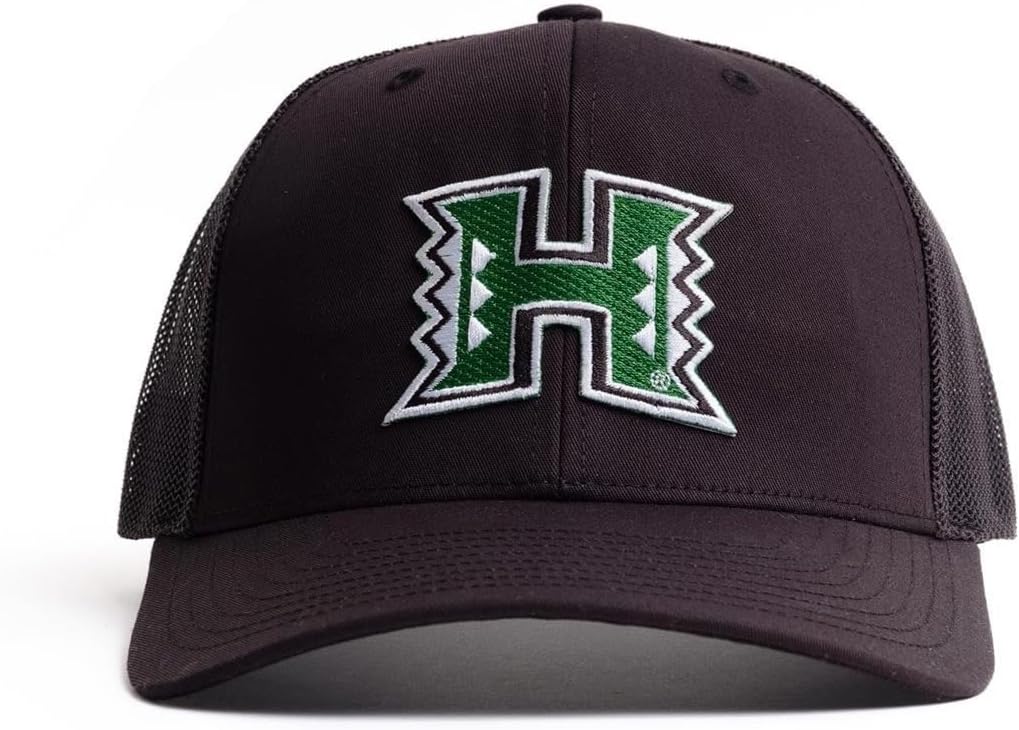 Premium Collegiate Black Trucker Hat