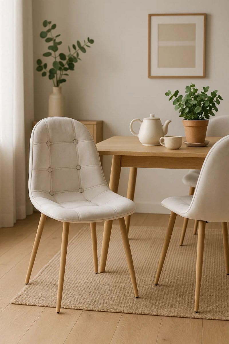 Regalos Miguel - Sillas Comedor - Silla Plazi - Blanco