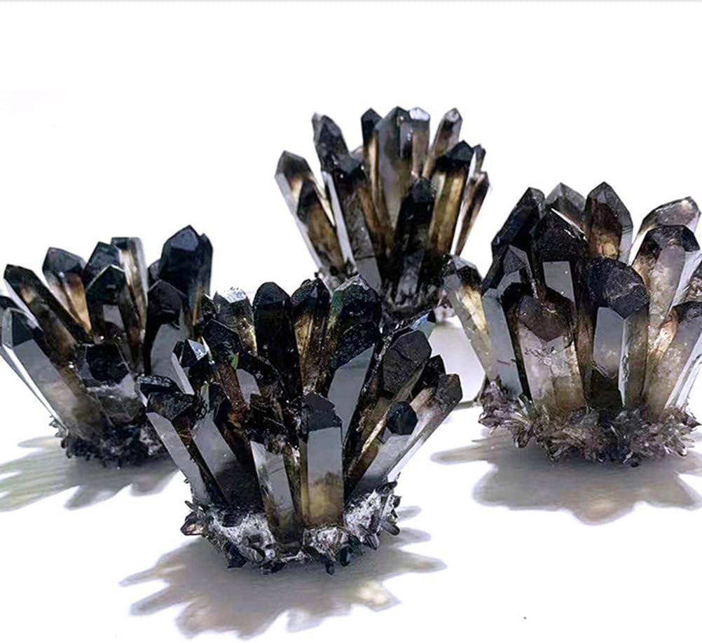 Smoky Quartz Cluster Crystal Rock Crystal Cluster Enery Decoration Feng Shui Home Decor,700~800g