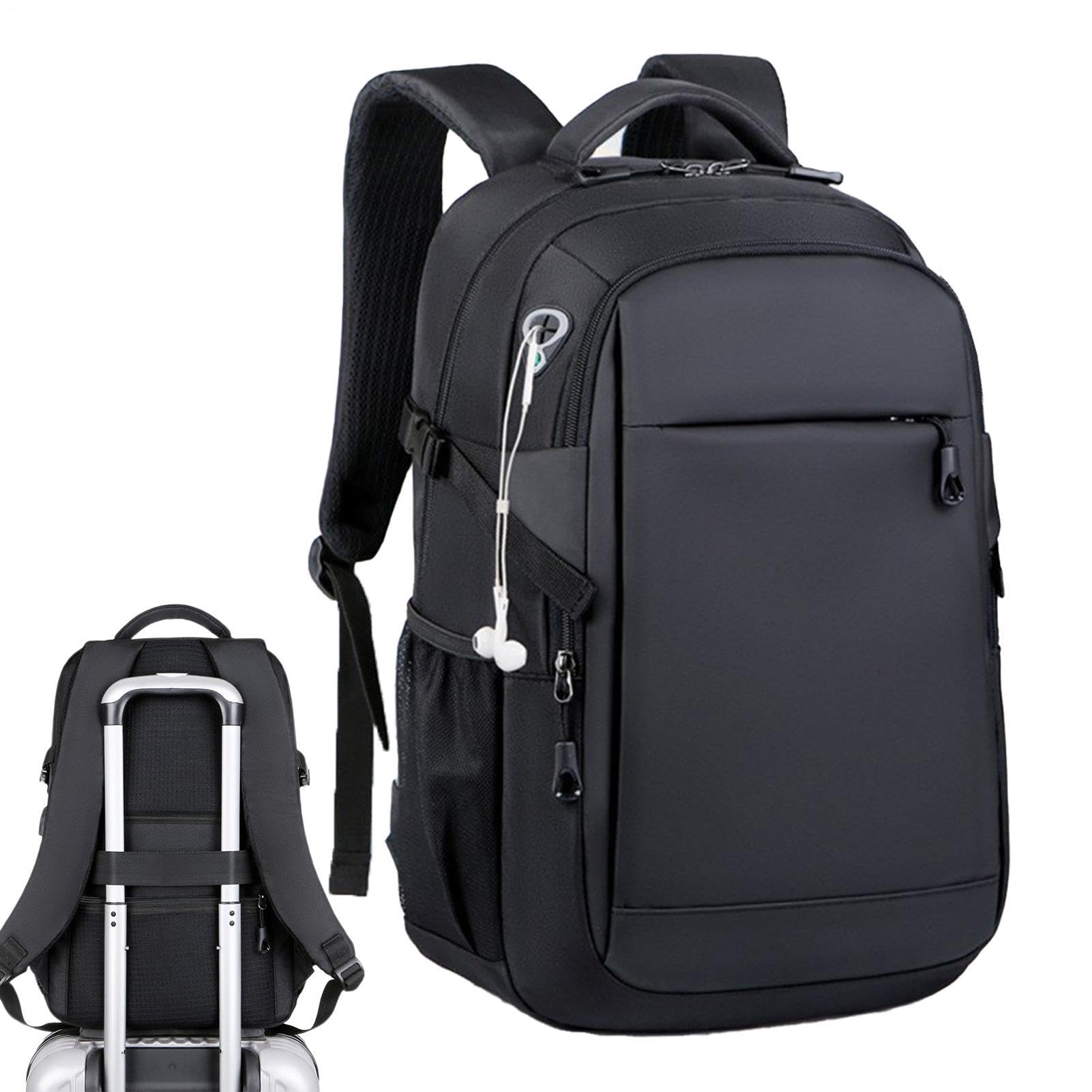 Generico Zaino Per Computer Portatile Per Uomini Borsa A Spalla Traspirante | Borse Per Libri Grande Capacità Per Professionisti Business Studenti Universitari Viaggiatori Business Giocatori Insegnanti