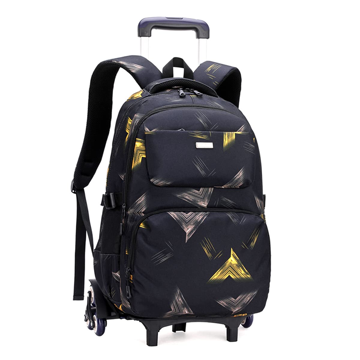 HYJMJJ Rolling Backpack Luggage School Travel Book Laptop 15.6 Inch Multifunction Wheeled Backpack for school students, teen girls and boys