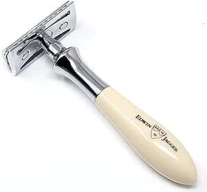 Edwin Jagger Plaza Range Traditional Safety Razor (Ivory) : Buy Online ...