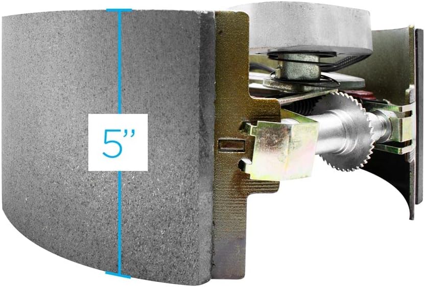 12-1/4" x 5" 15K FSA RH Electric Brake Assembly with 7 Bolt Cast Backing Plate for Dexter Axles Replaces Dexter Part Number K23-447-00