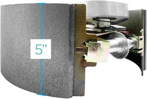 Miniatura 6 de Pro Trucking Products 12-1/4" x 5" 15K FSA LH/RH Conjunto de freno eléctrico con placa trasera fundida de 7 pernos para ejes Dexter 23446PTP/23447PTP