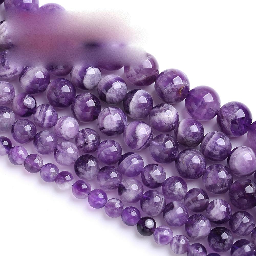 Perline Di Pietra Naturale Ametiste Da Sogno Agate Perline Sparse - Foto 4