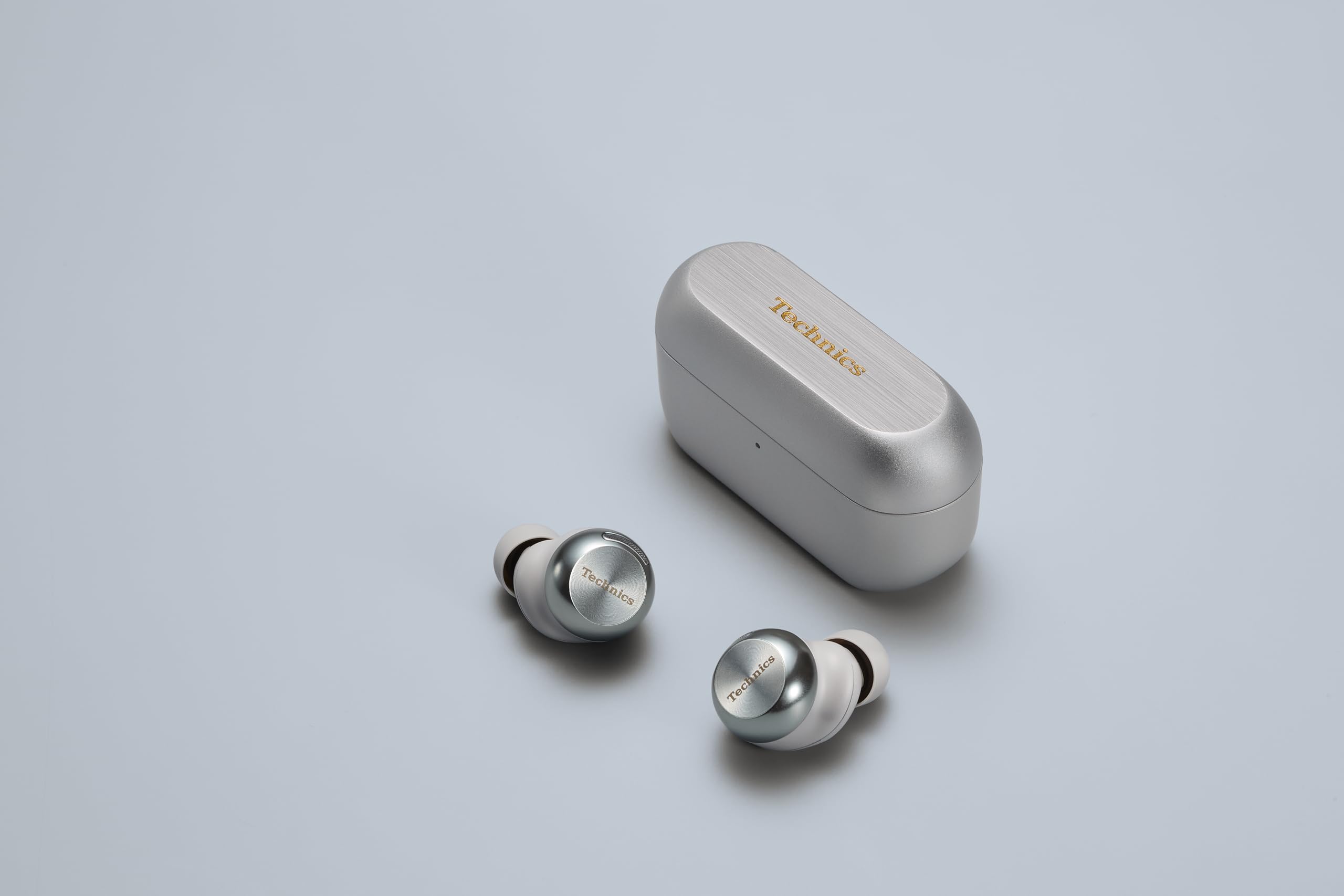 EAH-AZ100 テクニクス Technics EAH-AZ100-S Wireless Earphones, Silver, Magnetic Fluid