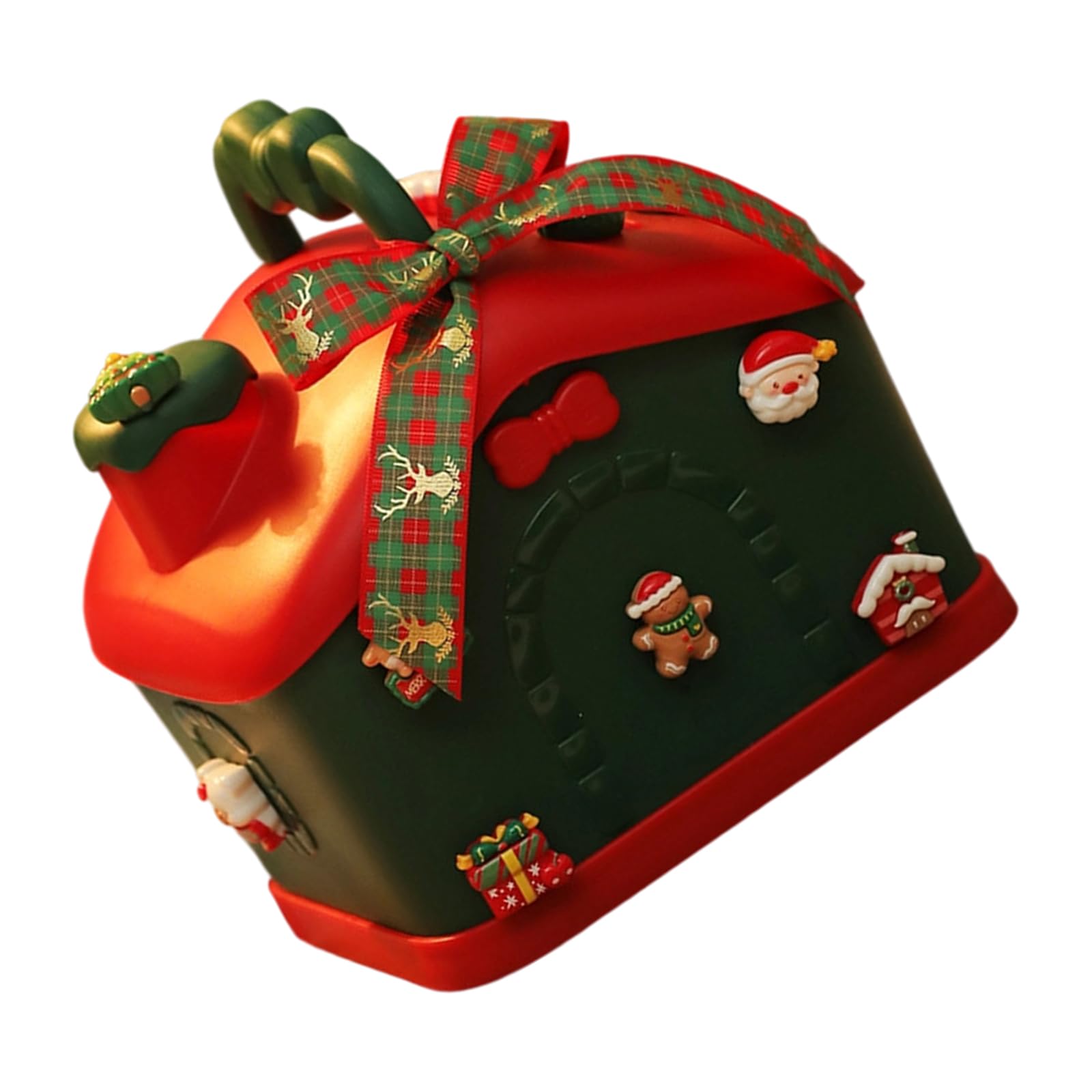 APGLSXY Safe & Compact Christmas for Kids Party Supplies & Home Storage Sturdy Christmas Fruit Container