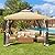 Tangkula 10x10 Ft Outdoor Gazebo, Double Roof Metal Gazebo with Netting, Heavy Duty Steel Frame, Patio Gazebo with 100 Square Feet of Shade for Garden, Backyard, Deck