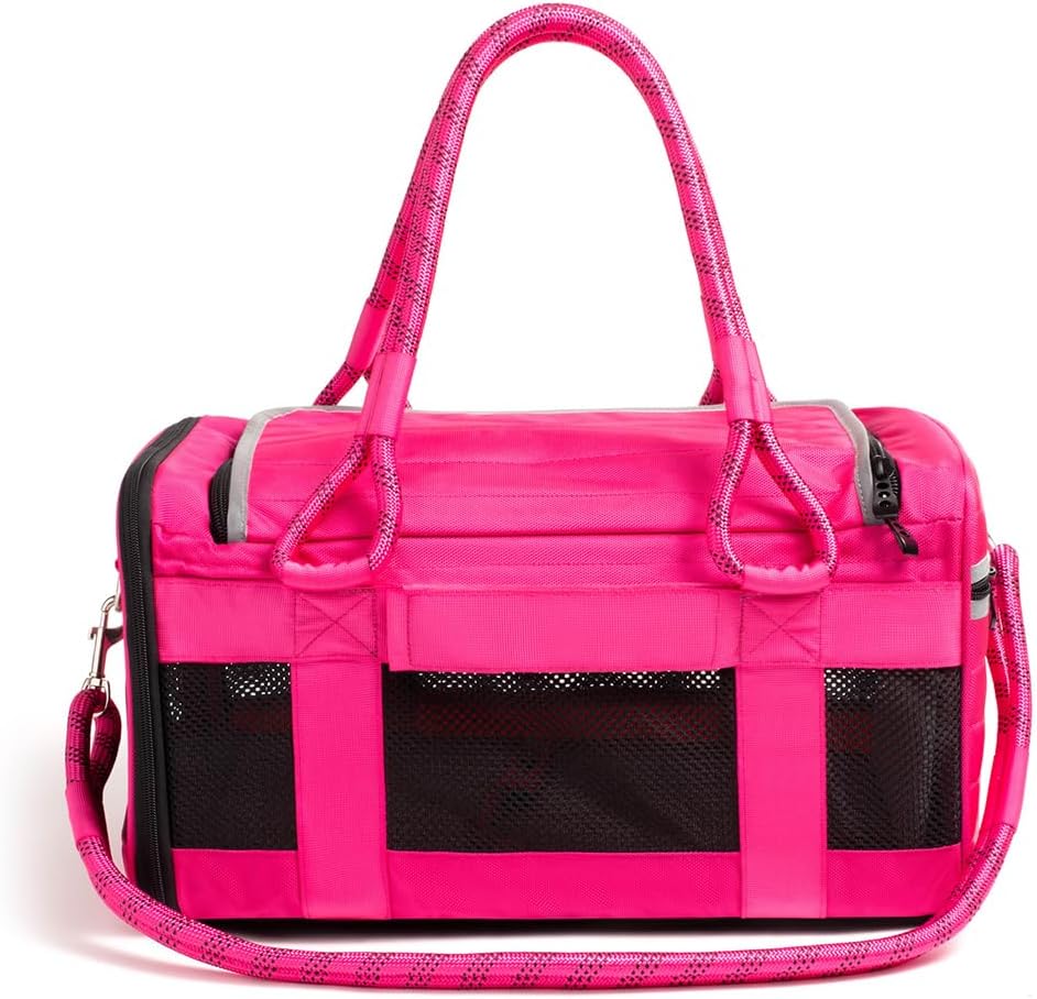 ROVERLUND Airline-Approved Pet Carrier with Leash for Pets Up to 20 lbs
