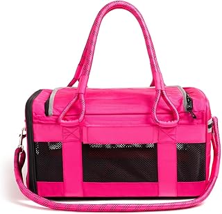 ROVERLUND Airline-Compliant Pet Carrier | Includes Leash | for Pets up to 20lbs