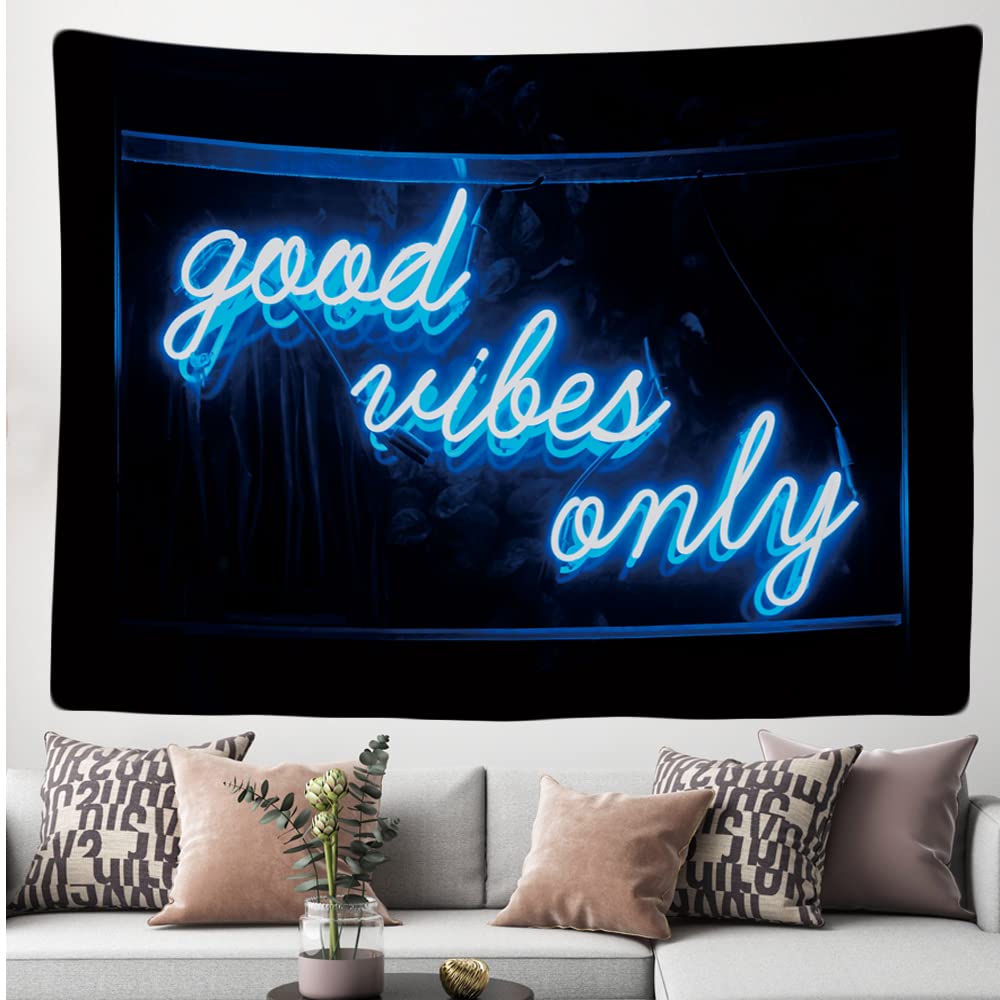Ulticool, Good Vibes Only, Wall mat, 200x150cm, Large tapestry, Poster Decoration, Gaming, Girl Boy Gift, Decoration, Clothes - Image 3