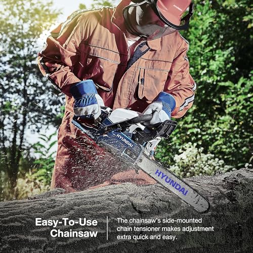 Hyundai 62cc 20" Petrol Chainsaw – Heavy-Duty