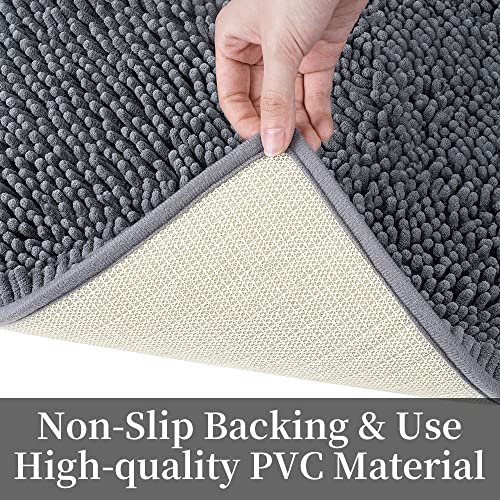 Sonoro Kate 127 Bathroom Rug 32"×20", Non-Slip Bath Mat,Soft Cozy Shaggy Thick Chenille Bath Rugs thumb #8