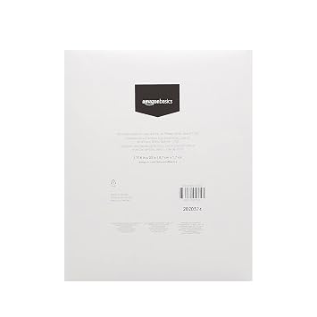 Amazon.com: Amazon Basics Etiquetas de carpeta de archivos para impresoras  láser y chorro de tinta, 3-7/16 x 2/3 pulgadas, color blanco, caja de 1500  : Productos de Oficina
