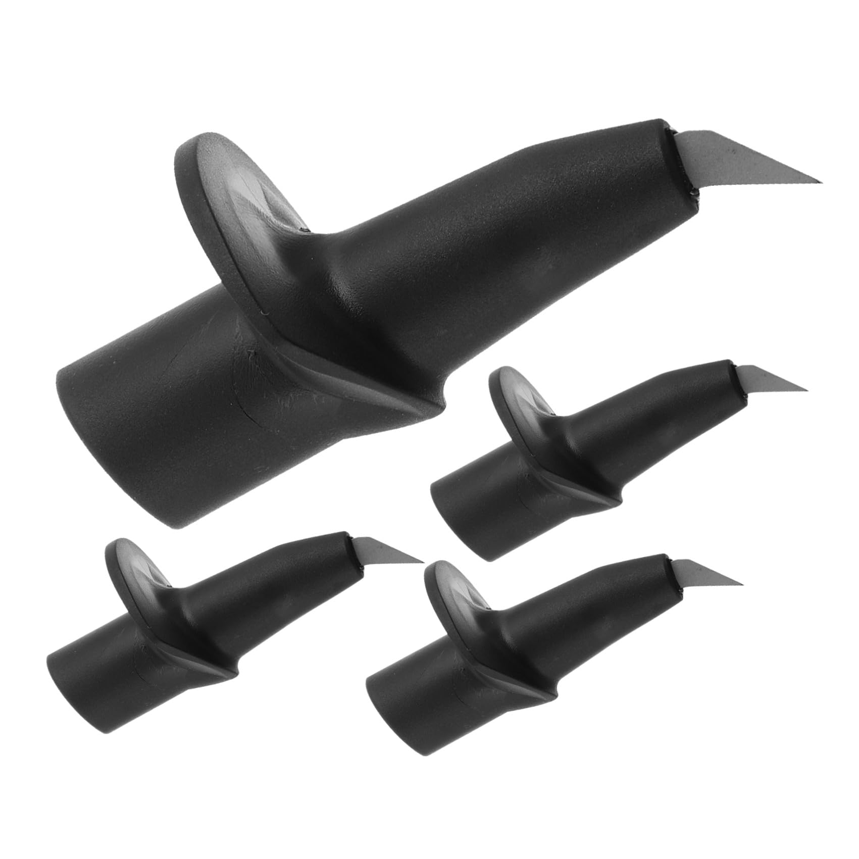 Luxshiny Puntas Negro de Trekking de de Acero de Tungsteno Bastones Mejor Agarre Estabilidad y para Senderismo y Montañismo al Aire Libre