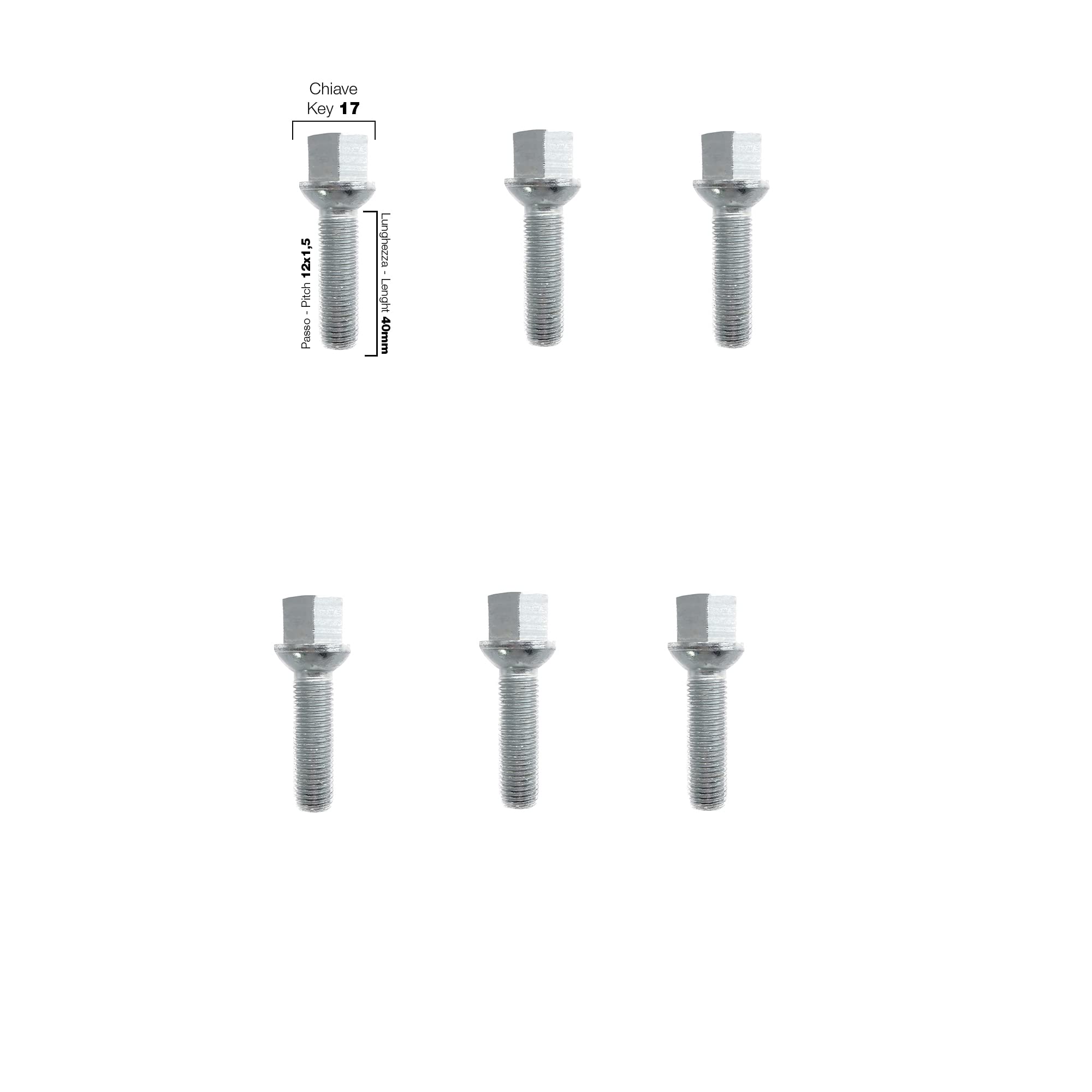 Simoni Racing Dr103/B12 Kit 2 Distanziali Per Ruote da 20Mm con Bulloni, Per Smart Fortwo (450/451) >13, Roadster