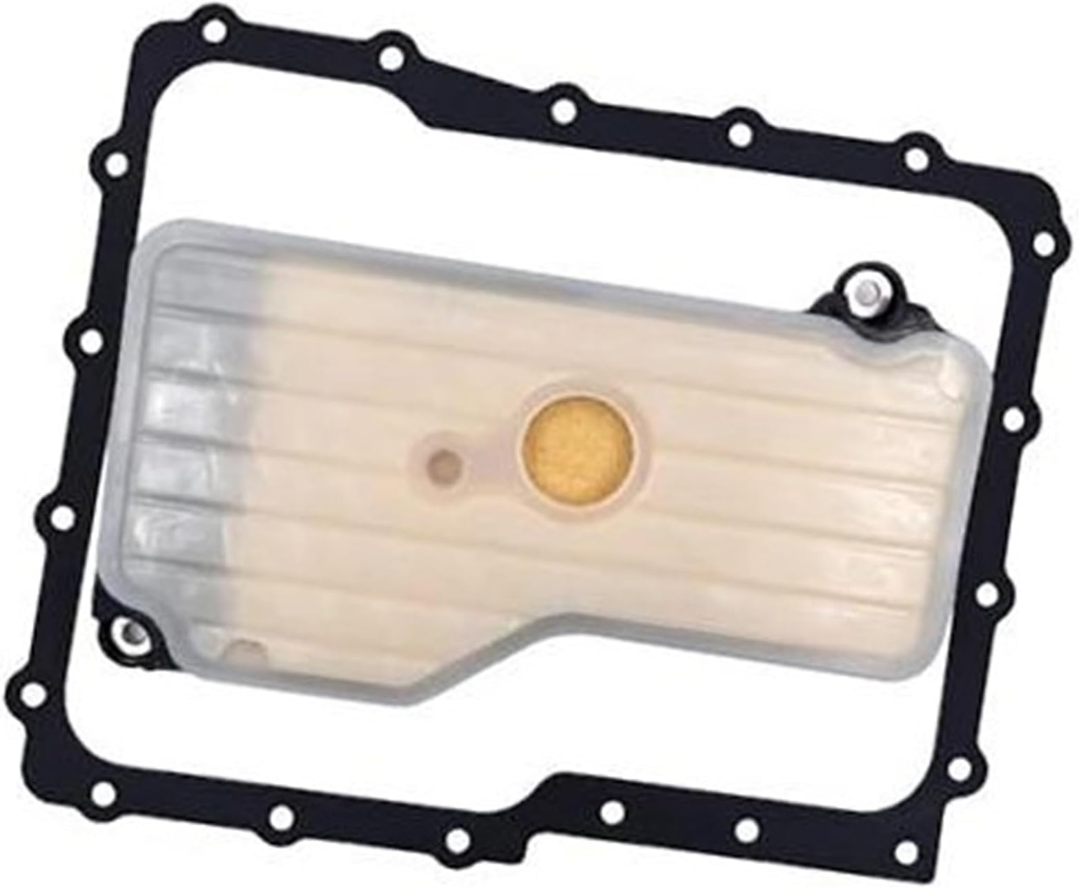 Transmission Oil Filter Pan Gasket Kit AT725303 23750335 Transmission Filter Oil Pan Gasket Kit Car Transmission Filter Kit(BLACK AT725303)