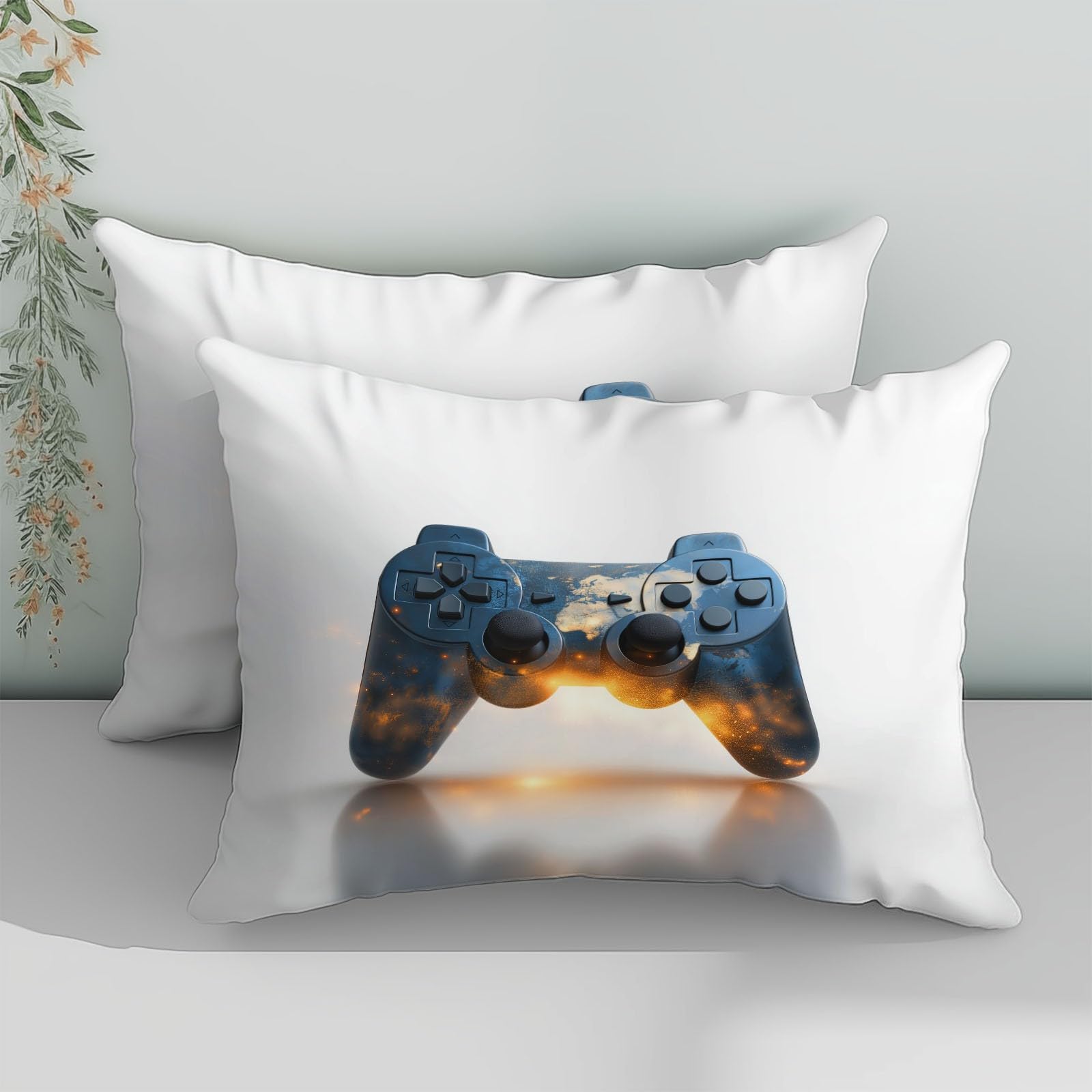 Juego de cama infantil con mando de 260 x 240 cm, funda nórdica ligera sin pliegues, de dibujos animados 3D, ligera, sin pliegues, juego de cama con mando para adolescentes y 2 fundas de almohada