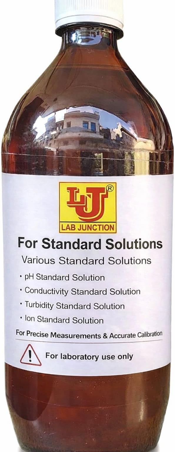 HPLC GRADE 100% Pure Distilled Water for Prepare Precise Standard Solutions 1000 ml LJ-9460014 with Calibration Certificate complies USP Standards