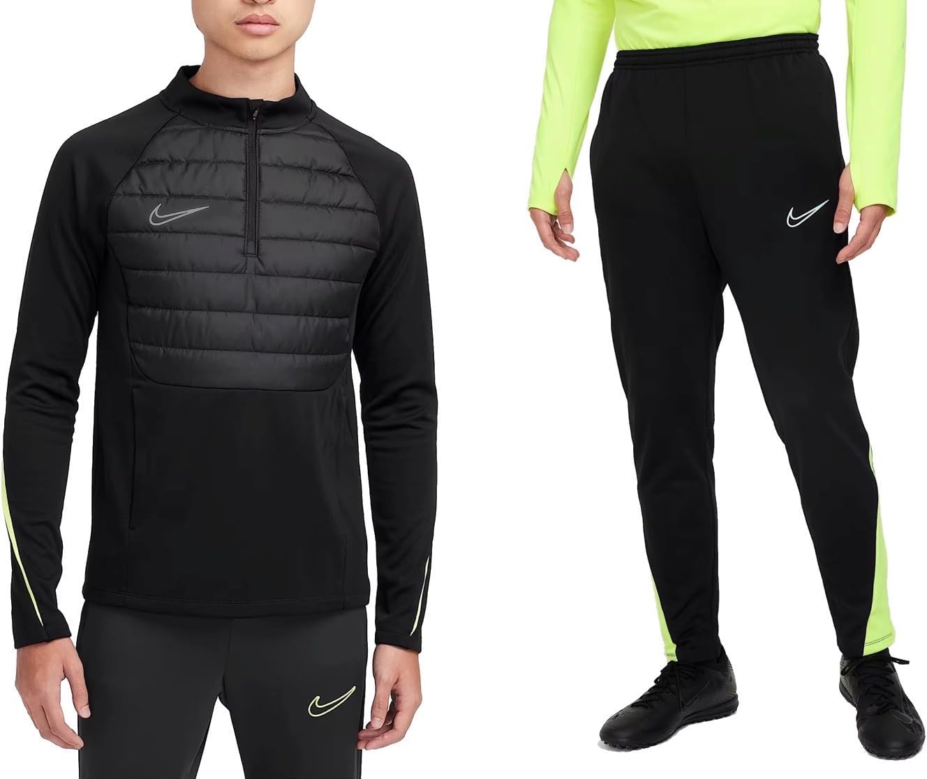 Nike Therma-Fit ジャージ上M下Lセット ブラック ナイキ] メンズ 上下