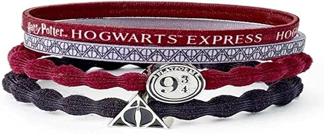 The Carat Shop Official Harry Potter Platform 9 3/4 & Deathly Hallows Hair Band Set