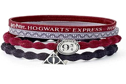 Plataforma 9 34  Juego de bandas para el cabello de las Reliquias de la Muerte