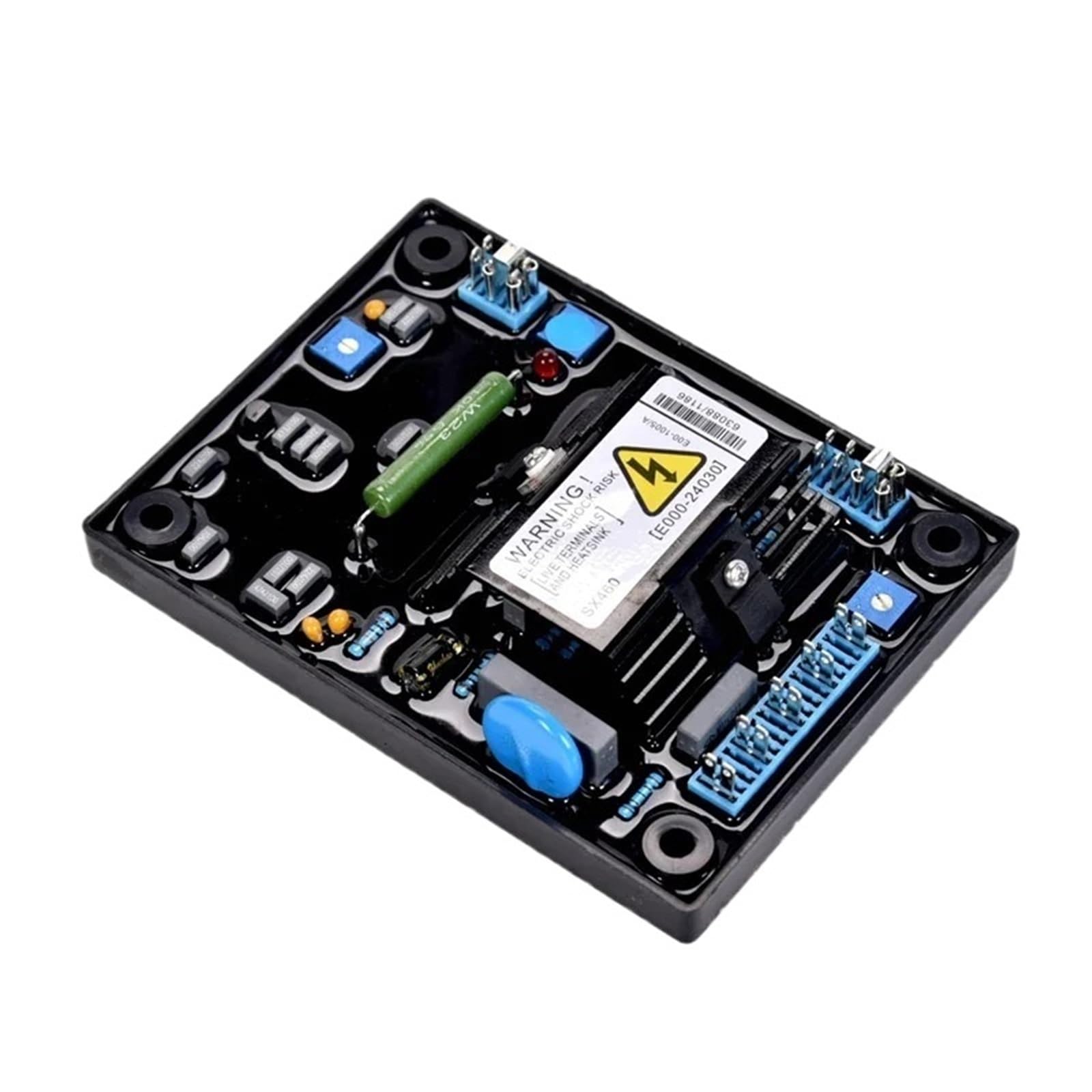 CSKWLLNBC 1pcs SX460 Automatic Voltage AVR Regulator Board For Diesel Generator(SX460 Red Capacitor)