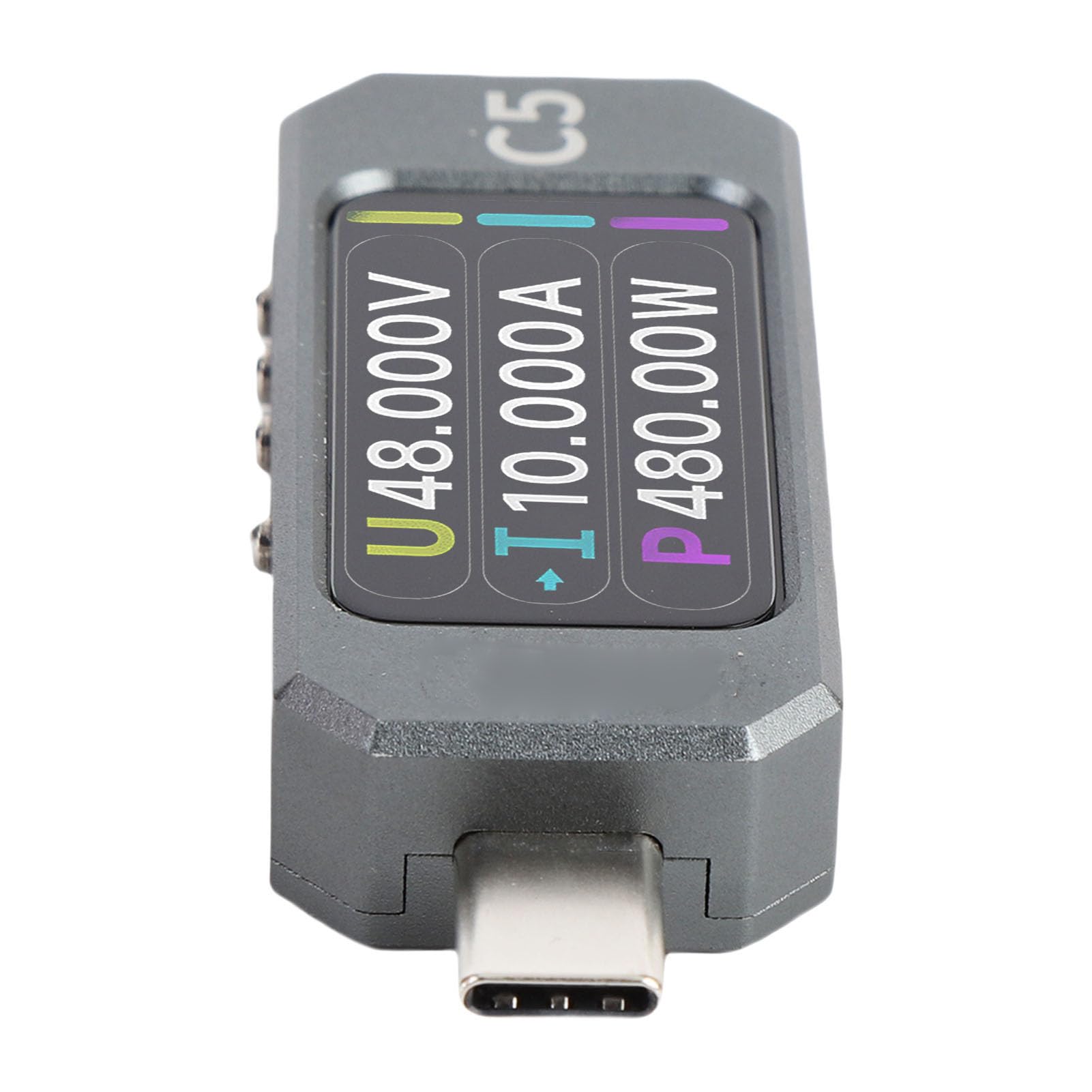Tester typu C Miernik napięcia prądu 1,47-calowy kolorowy ekran Woltomierz Amperomierz Obsługa USB PD3.1 EPR