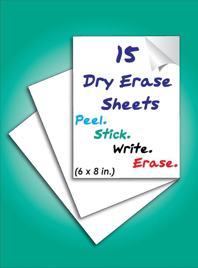 Everase® ReStic Dry Erase SelfAdhesive Peel & Stick