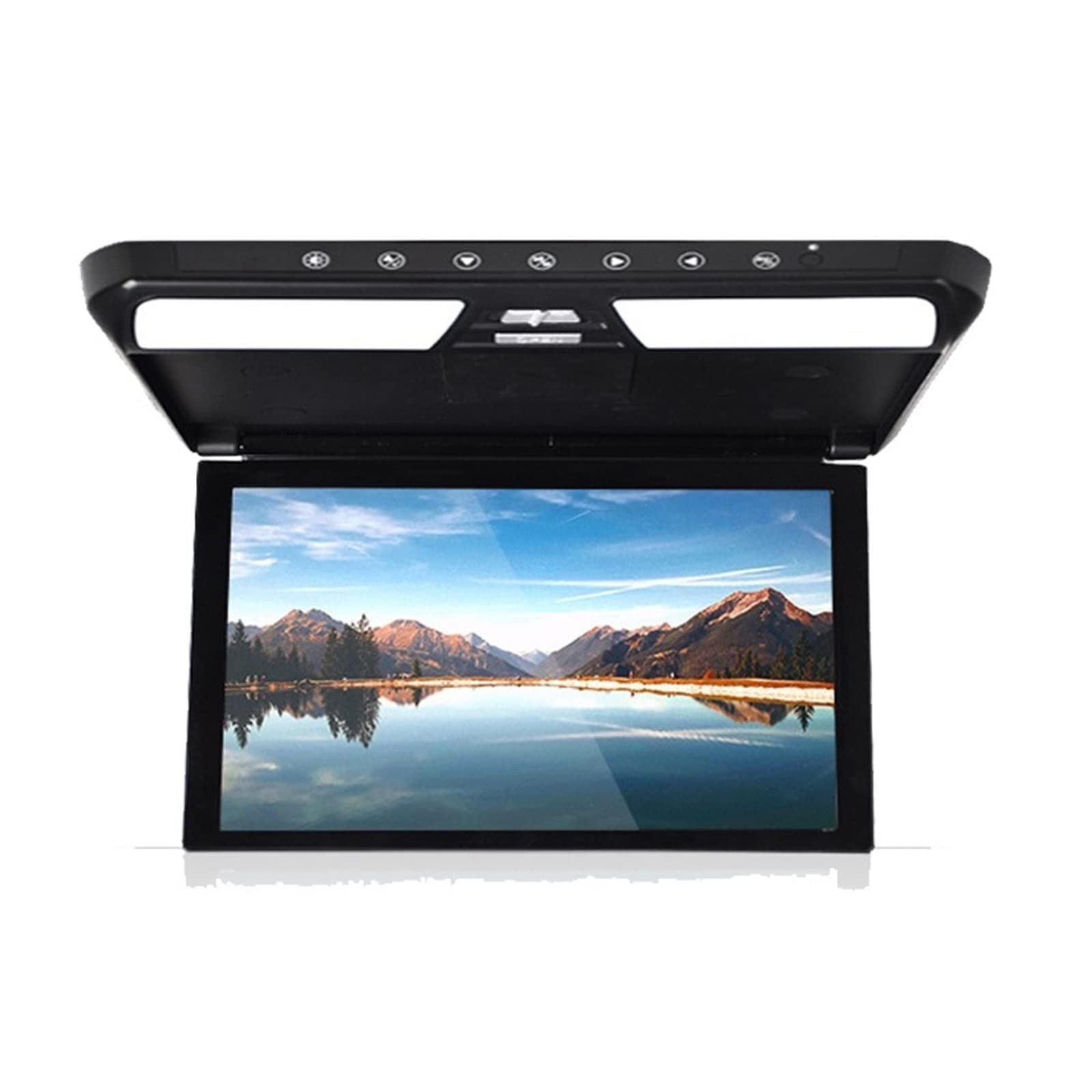 CVFRDD Car Headrest Player 11.6 Inch Car Headrest Monitor MP5 Video Player 1080P Game Remote Control IR AV FM USB