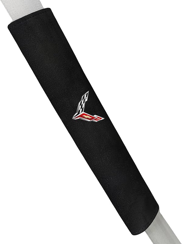 Almofada de cinto de segurança Seat Armour para Corvette C8 em camurça – 1 unidade