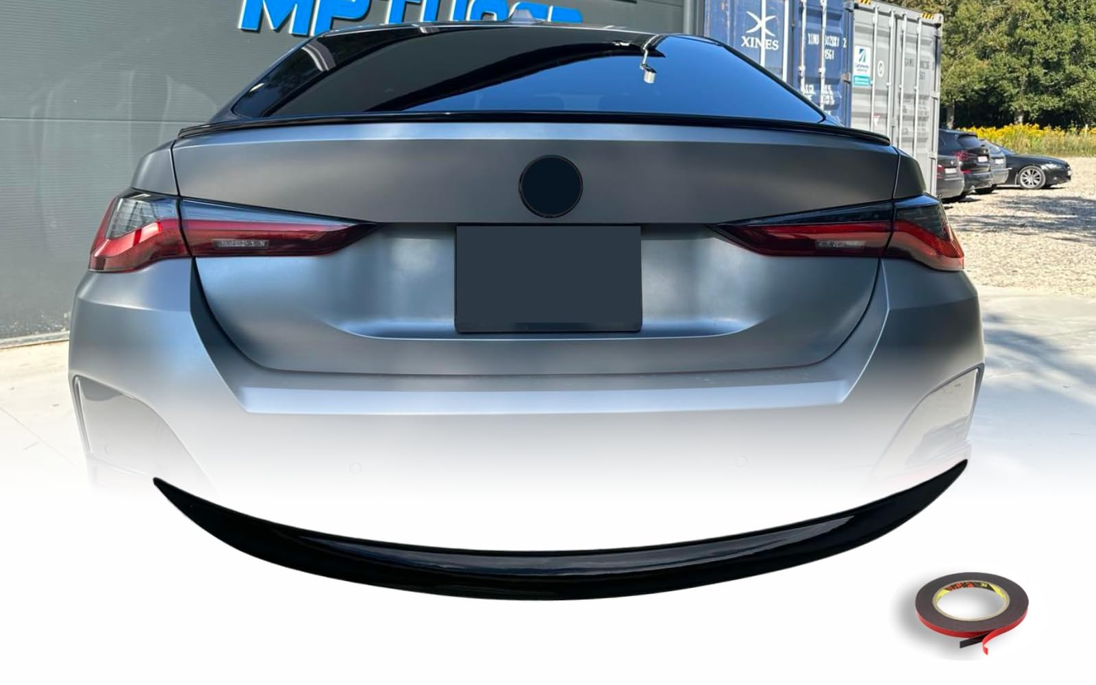 MpTuned G26 Performance Spoiler posteriore nero lucido per serie 4 2020 Performance Tuning 420i 428i 430i 435i 440i Spoiler portellone posteriore labbro
