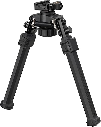 MidTen Quick Release Bipod for Hunting and Shooting Swivel Tilt Bipods for Rifles Picatinny Bipod Lightweight Rifle Bipod 360 Degrees Adjustable
