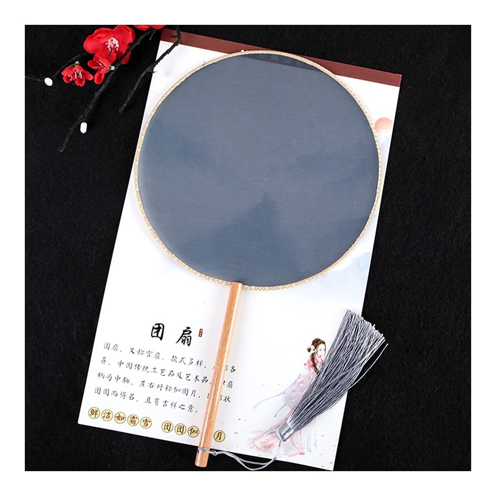 NZPOST Folding Hand Fan 3D Silk Art Hand Fan Diy Palace Fan Dance Fan Hanfu Woman Fan Eventail A Main Vintage Wedding Favors And s Golden Bambu Folding Fan