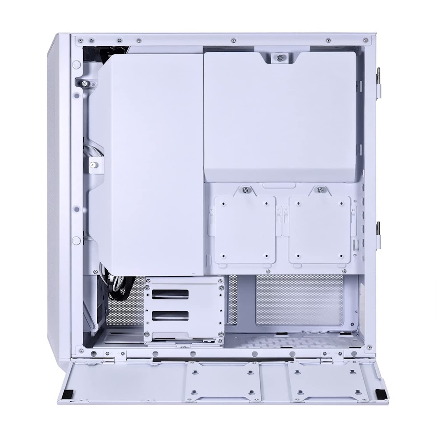 Amazon | LIANLI ミドルタワーPCケース LANCOOL II MESH C RGB SNOW