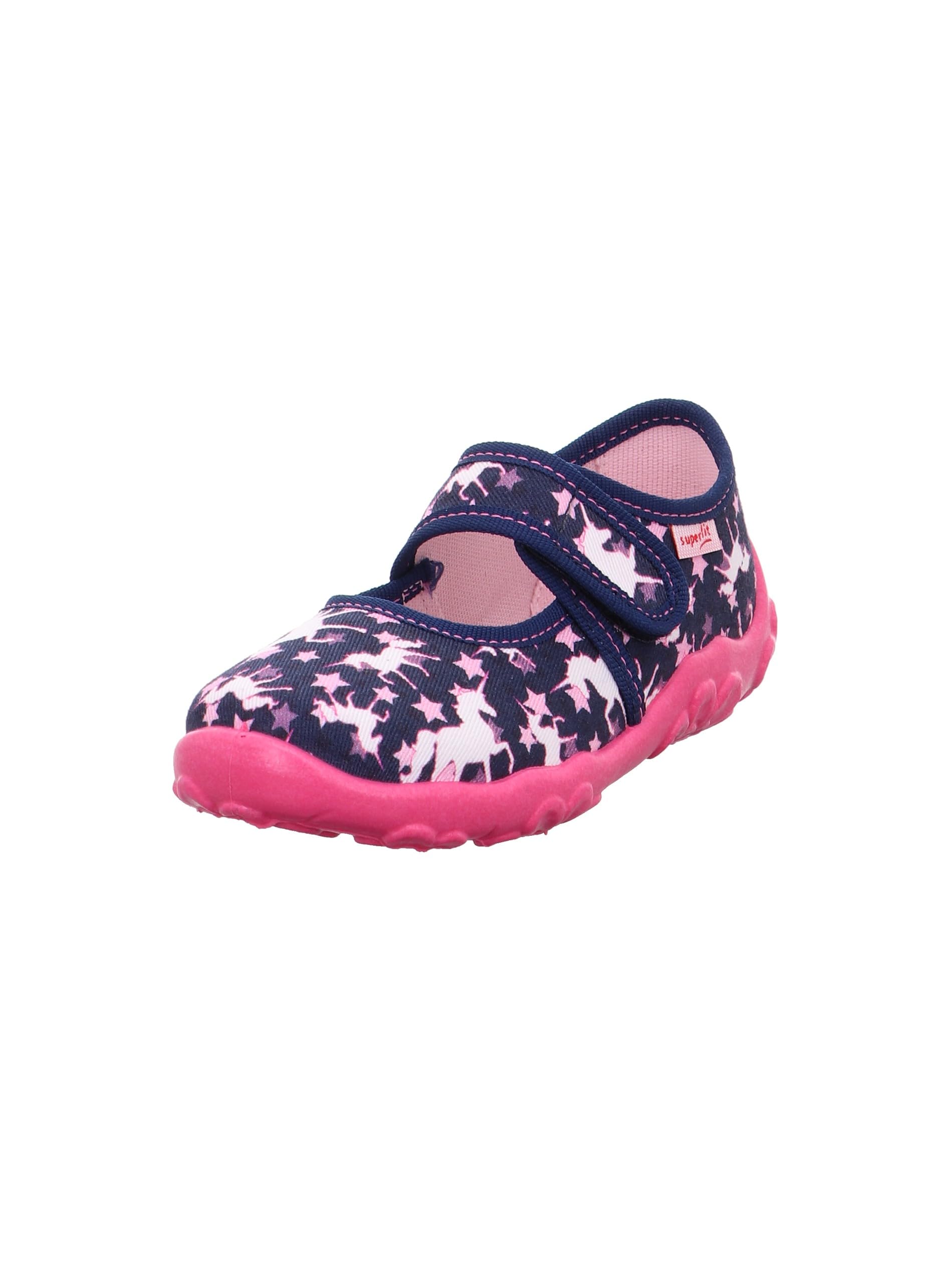 Superfit Bonny Slipper, Blue/Pink 8030, 4.5 UK