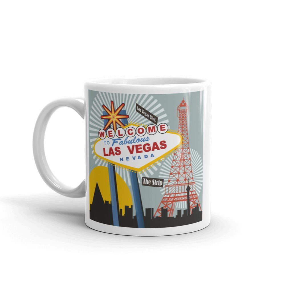 Las Vegas Skyline 10oz Coffee Tea Mug #10559