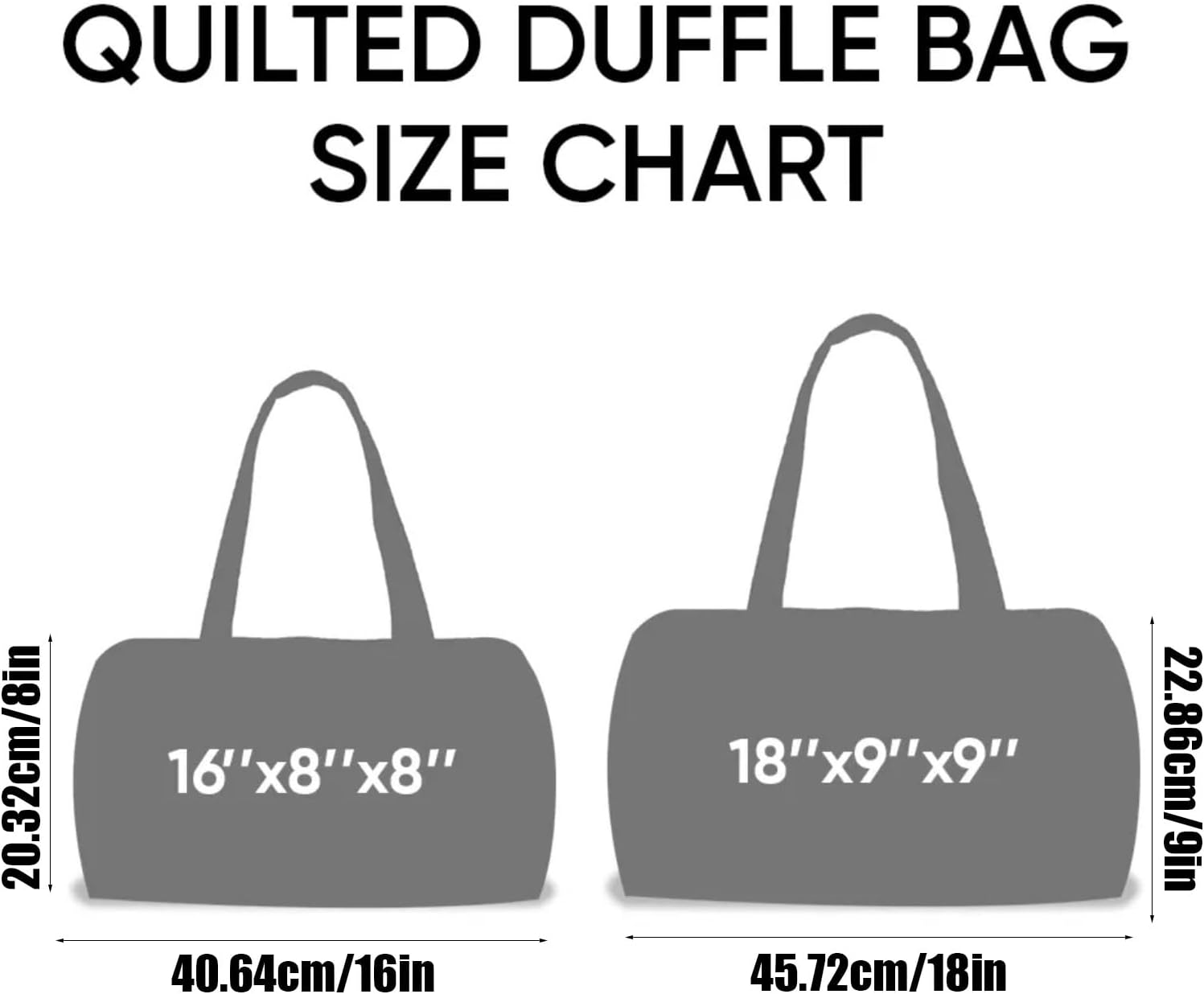 Quilted Duffle Bag,Handmade Retro Book Travel Bags for Everyday Travel,Funny Shopping Work Canvas Bag (I, 40x20cm) - Image 7